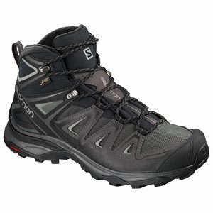 Dámske Turistické Topánky Salomon X ULTRA 3 MID GTX W Čierne,139-46584